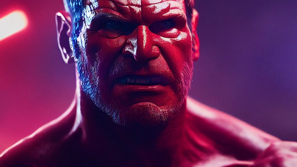 Harrison Ford As Red Hulk