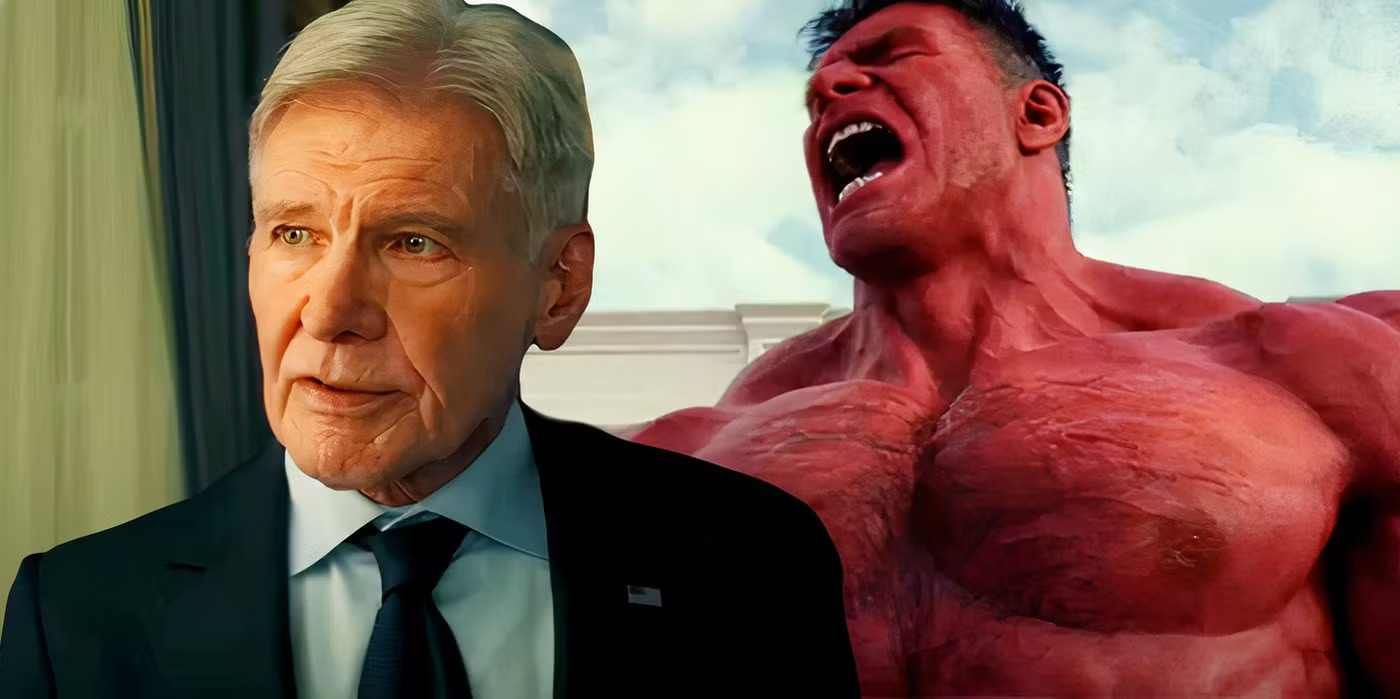 Harrison Ford As Red Hulk